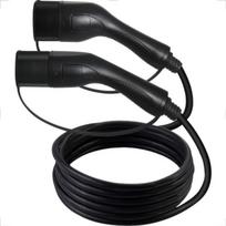 Defenzo įkrovimo kabelis Lineo AC7 DEF1024, 7000 W, 5 m, 220-240 V, Type 2, 50/60 Hz, IP55, juodas, -30-50 °C