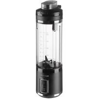 Concept Belaidis blenderis SM4050, 120 W, 720 ml, 76 dB, 1 greitis, 2 buteliai, akumuliatorius, juodas, permatomas, nuimamas indas