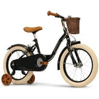 Huffy Vaikiškas dviratis 21255W, 41 cm 16", 4 ratai, pripučiami ratai, priekinis ir galinis stabdžiai, juodas, plienas