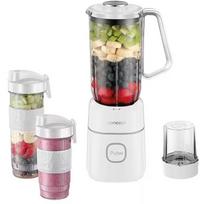 Concept puodelio blenderis SM3491, 700 W, 1 l, 220-240 V, 88 dB, 1 m, baltas, permatomas, 2 buteliai, 570 ml, 400 ml
