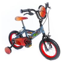 Huffy Vaikiškas dviratis 22381W, 30.5 cm 12", 4 ratai, plienas, oranžinė, pilka, 3 metai, sporto stilius