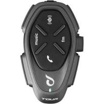 Interphone TOUR HD motociklo ausinės, 1500 m, Bluetooth 4.0, iki 20 h, juodos, įkraunamas akumuliatorius