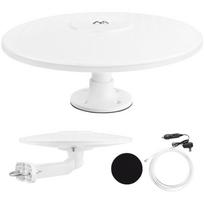 Maclean antena MCTV-103, 174-230 MHz, 470-698 MHz, 30 dBi, 75 Ω, 360°, LTE filtras, 12V