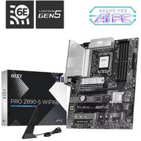 MSI Pagrindinė plokštė PRO Z890-S WIFI6E, LGA1851, Intel Z890, DDR5, ATX, 4x DDR5, 256GB, Wi-Fi 6E, 2.5G LAN, PCIe 5.0, M.2, HDMI
