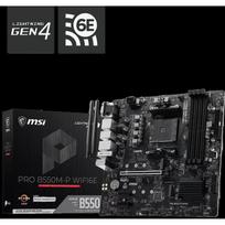 Płyta główna PRO B550M-P WIFI6E AM4 4DDR4 mATX