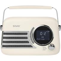 Savio nešiojamas radijas RS-04, DAB+, FM, 87.5-108 MHz, 3 W, 2000 mAh, 3.7 V, Li-Ion, 7 h, Bluetooth 5.3, 10 m, USB-C, USB PD, AUX
