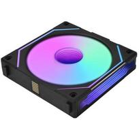 Lian Li Kompiuterio korpuso ventiliatorius G99.14RSLIN1B.00, 140mm, 2100RPM, 71.6CFM, 28.6dB, ARGB, Fluid Dynamic Bearing, juodas