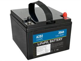 Avacom A2D2 Baterie dla LiFePO4 12,8V 30Ah M6 (LFA2-12V030C10-M6B2) | LFA2-12V030C10-M6B2 | 8591849094685