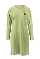 Aksominė suknelė moterims Žalioji citrina SNP41008, XS
