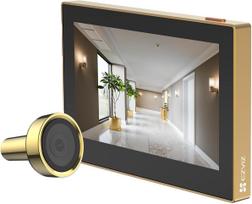 Ezviz Bezprzewodowy wizjer do drzwi CP2 2MP złoty (74157) | 74157 | 6941545635019