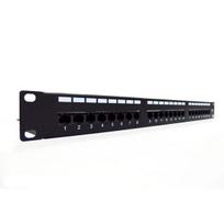 Digitus 19'' 1U fiber optic patch panel without front plate, sliding, PG13 cable gland, gray