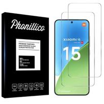 Grūdintas Stiklas Xiaomi 15 [Rinkinyje 2] Ekrano Apsauginė Plėvelė Phonillico®
