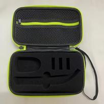Kietas dėklas Norelco Oneblade Pro QP6520/70 kelioninis apsauginis dėklas. , Juoda
