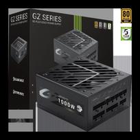 Maitinimo šaltinis GameMax GZ-1000G 1000W 80 PLUS Gold ATX 3.1 PCIe 5.1 Fully Modular 135 mm Fan Black