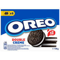 Oreo sausainiai su dviguba grietinėle 170g