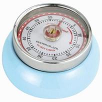 Virtuvinis laikmatis - GLOP STUDIO - Greitis - Mėlyna danga - Ø 7 cm - Mechaninis - Magnetinis