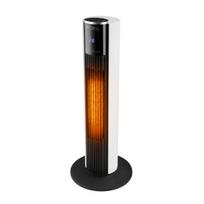 2000 W ventiliatorinis keraminis šildytuvas KD11788, su nuotolinio valdymo pultu, jutikliniu skydeliu ir LED ekranu