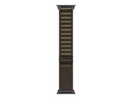 APPLE 49mm Dark Olive Alpine Loop - Small - Black Titanium Finish | Apple