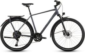 Dviratis Cube Kathmandu EXC metallicgrey'n'chrome 2026