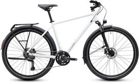 Dviratis Cube Nature Pro FE metallicwhite'n'reflex 2027