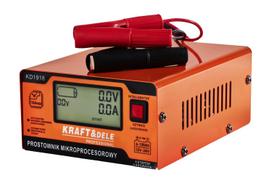 Akumuliatoriai ir baterijos // Automobilių ir motociklų akumuliatorių įkrovikliai 12V, 24V, 6V | Paleidimo įrenginiai (Jump Starter) // \nProstownik mikroprocesorowy 10A 12/24V 6-150Ah KD1918\n