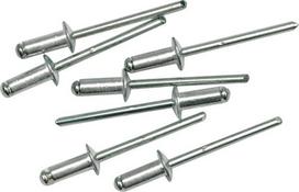 Aliuminio kniedžių komplektas 50 vnt. 4.8x13.0 mm