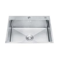 Nerūdijančio plieno kriauklė VENTO 50X44X22 supjaustoma satinas