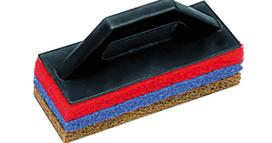 Plastikinis skiedinys su 3 kempinėlėmis SOFT/MEDIUM/HARD