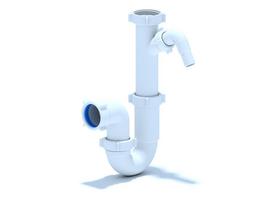 U-Sifonas su veržle   1'1/2x40-50  ir skalbimo maš