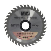 Diskinio pjūklo geležtės 125x22,2 mm, 36 dantys