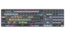 Logickeyboard FL Studio TITAN klaviatūra, skirta Mac – USB laidinė – juoda su spalvotais klavišais