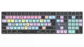 LogicKeyboard Apple Final Cut Pro X Titan French AZERTY Keyboard (Mac)