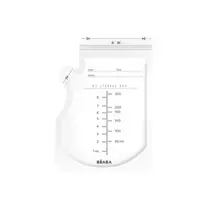 Beaba Maisto Laikymo Maišeliai 50 vnt., 250 ml, Skaidrūs 911738