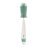 Beaba Silicone Bottle and Teat Brush Sage Green