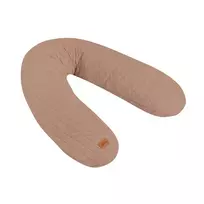 Beaba Big Flopsy Maternity and Nursing Pillow Fleur de Coton Cacao