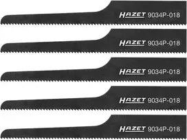 HAZET 9034P-018/5 siaurapjūklio geležčių rinkinys, 5 vnt.