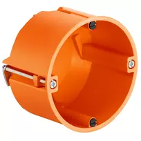 Kaiser Elektro 9068-01 Tuščiavidurės sienos įvadinė dėžutė Ø 68 mm Gylis 47 mm Oranžinė
