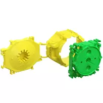 Kaiser Betonbau B1 Device Box 1255-01 2 dalių įleidžiama betono dėžutė, montavimo anga Ø 60 mm