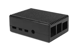 ALLNET Raspberry Pi 4 korpuso rinkinys, aliuminis, pasyvusis aušinimas, juodas