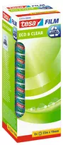 Tesa 57074-00000-00 Standartinė biuro lipni juosta - 33 m - Skaidri - 19 mm - 8 ritinių
