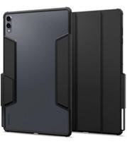Juodas atverčiamas dėklas Samsung Galaxy Tab S11 Ultra / S12 Ultra 14.6 planšetei "Spigen Ultra Hybrid PRO"