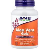 NOW Foods, Aloe Vera geliai, 250 minkštųjų gelių (50 mg viename minkštame gelyje)