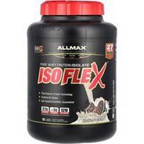 ALLMAX, ISOFLEX®, grynas išrūgų baltymų izoliatas, sausainių ir grietinėlės skonio, 2,27 kg