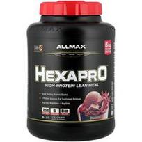 ALLMAX, Hexapro™, daug baltymų turintis liesas maistas, šokoladas, 5 svarai (2,27 kg)