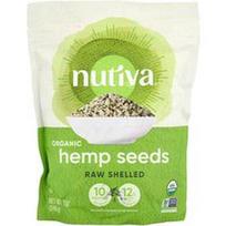 Nutiva, Ekologiškos kanapių sėklos, žalios, be gliaudelių, 340 g
