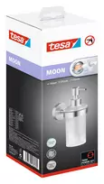 Tesa MOON Soap Dispenser 200 ml Stainless Steel Look Glass