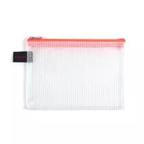 FolderSys A6 Užtrauktuku Užsegamas Maišelis Skaidrus PVC 0,2 mm