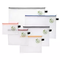 FolderSys užtraukiamų maišelių rinkinys 1x A6, B6, A5, B5, A4, B4