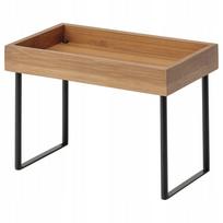 IKEA NALBLECKA virtuvės stalviršio organizatorius, metalas/bambukas, 23x13x15 cm