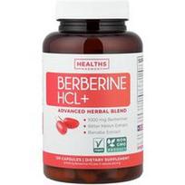 Healths Harmony, Berberino HCL+, 120 kapsulių (500 mg vienoje kapsulėje)